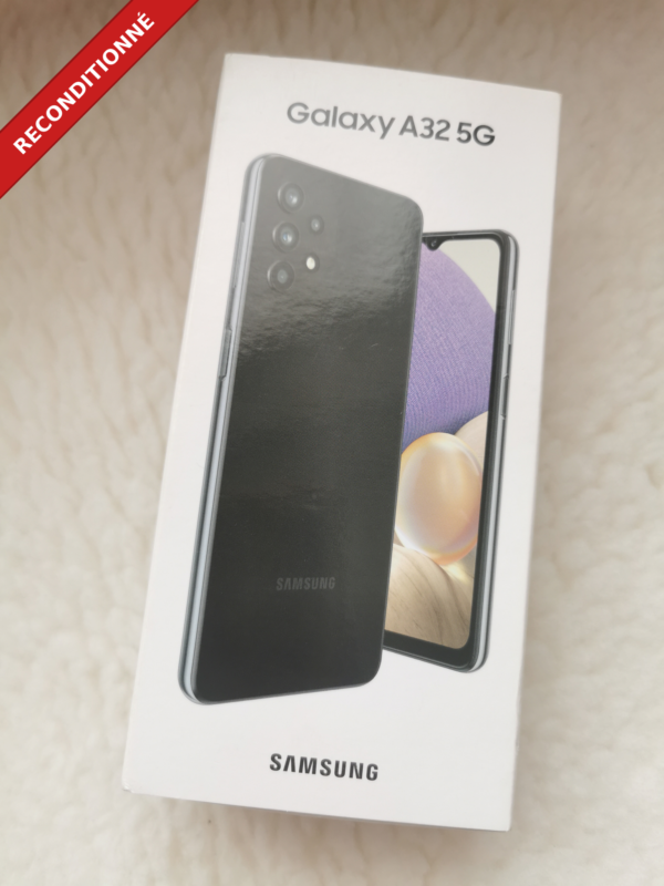 Samsung Galaxy A32 5G 128Go Noir reconditionné grade A (SM-A326B)