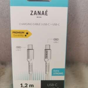 Câble USB-C vers USB-C - 1,2m - Blanc